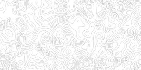 Modern design with White background with topographic wavy pattern design.paper texture Imitation of a geographical map shades. topography line map. Vintage outdoors style

