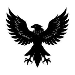 Eagle Silhouette vector illustration