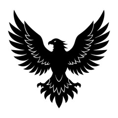 Eagle Silhouette vector illustration