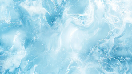 Obraz premium Tekstura niebieskiej wody, z odblaskami światła, tło generative ai 