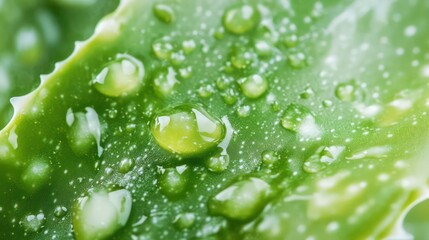 Close-up of Aloe Vera Plant with White Spots. Medicinal Plant, Skincare, Natural Remedy Concept.