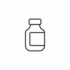 pills syrup icon sign vector