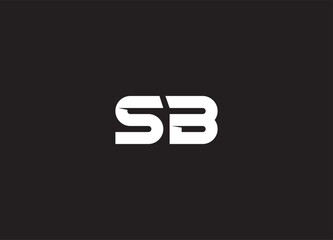 SB letter logo and initial logo design