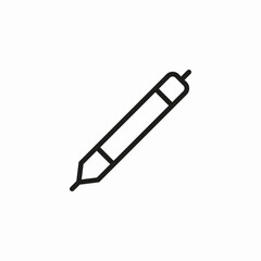 pen write icon sign vector