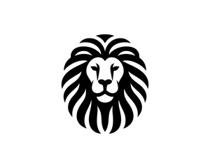 lion head vector