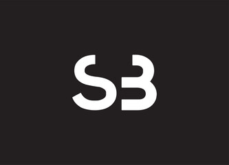 SB letter logo and initial logo design