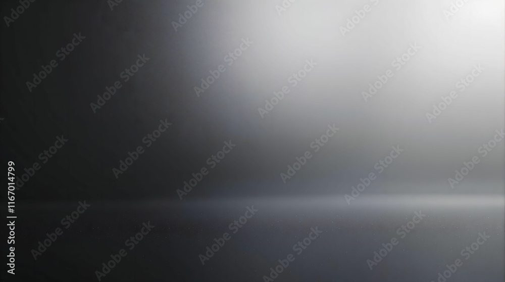 Poster minimalist, dark, and moody studio with a spotlight in the center, casting a dramatic light. the bac