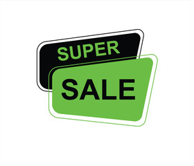 Super sale editable text style effect, suitable for promotion needs.
