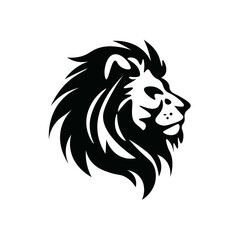 lion head vector