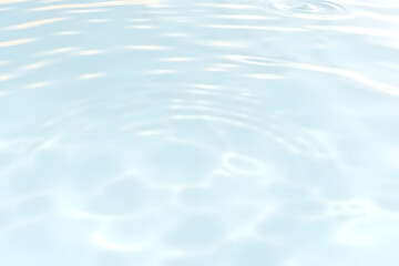 Close-up of gentle ripples on a calm water surface, creating a soothing and serene pattern. Wellness, cosmetics, and eco-friendly advertising banners.