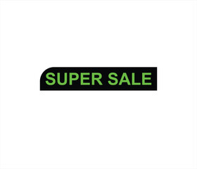 Super sale editable text style effect, suitable for promotion needs.