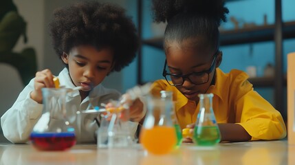 Curious Young Scientists: Exploring the Wonders of Chemistry