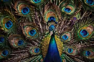 Obraz premium Peacock Feathers