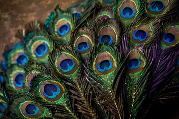 Fototapeta premium Peacock Feathers