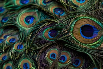 Obraz premium Peacock Feathers