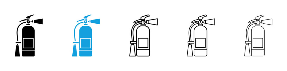 Fire extinguisher icons