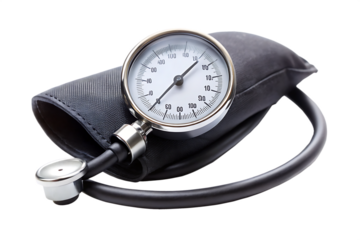 sphygmomanometer isolated on white background PNG.AI GENERATED