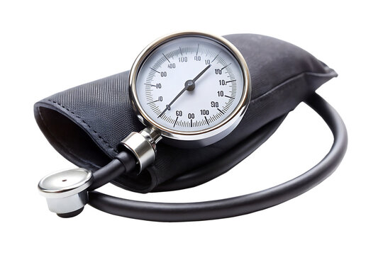 sphygmomanometer isolated on white background PNG.AI GENERATED