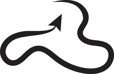 Arrow outline speed 13