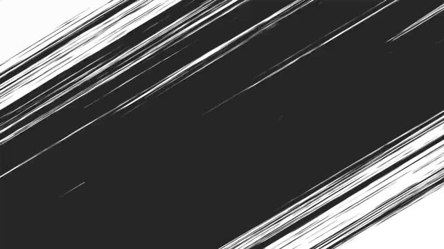 diagonal line anime manga comic cartoon effect black and white animation background speed effect