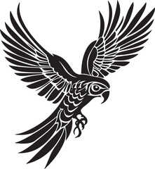 Obraz premium Beautiful Bird vector illustration design 