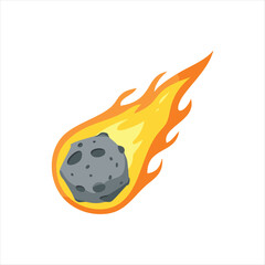 A steroid flame flat vector illustration design
