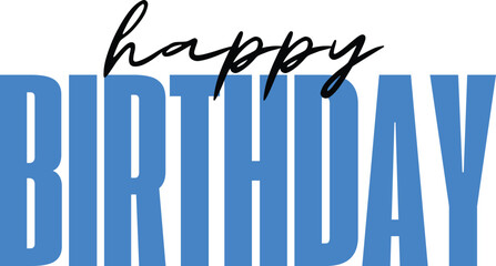 Happy Birthjday Text Effect  design 