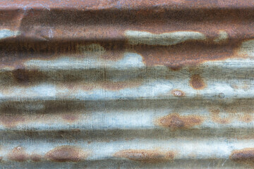 Rusty Corrugated Metal Texture Grunge Industrial Background