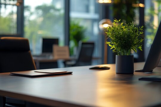 Professional business image of secure erp login for online hr management with office background