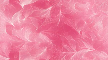 Delicate Pink Floral Swirls Abstract Background Texture