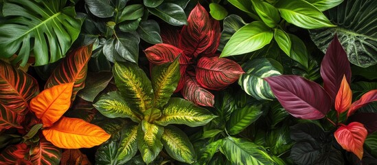 Vibrant assortment of ornamental plants with lush foliage ideal for enhancing home decor and creating a vibrant indoor atmosphere