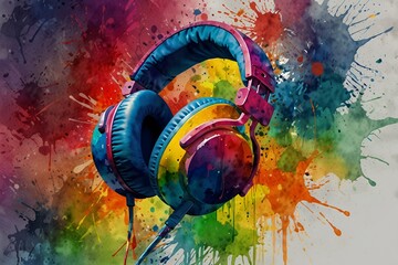Headphones Art