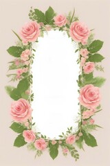 Fototapeta premium Floral Poster