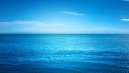 Obraz premium blue sky and sea