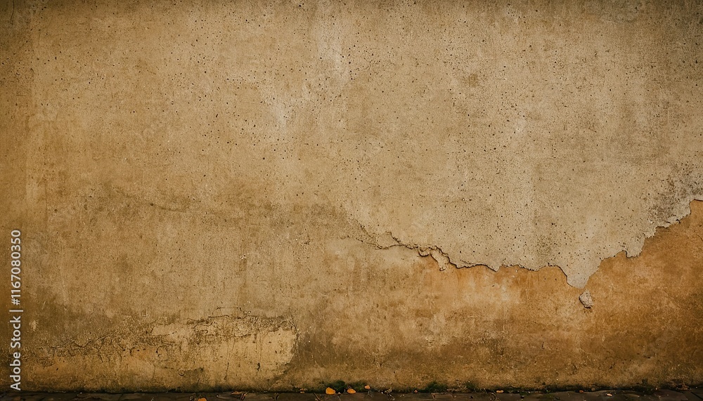 Wall mural Old orange Concrete floor In black and white color cement broken dirty background texture S5