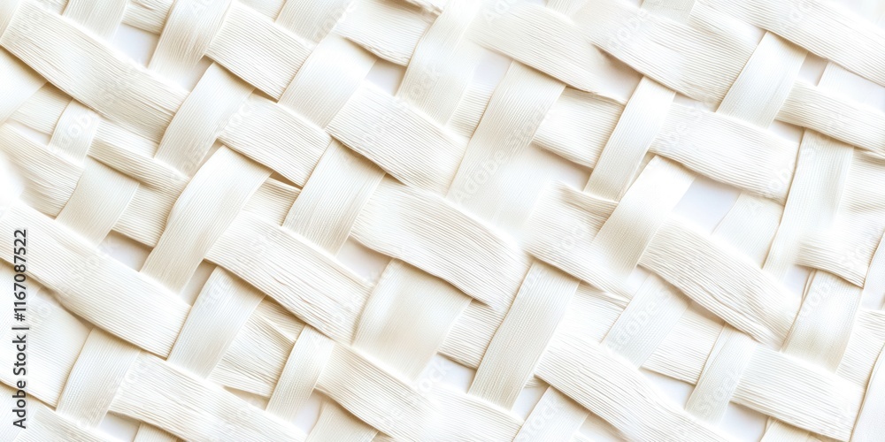 Poster white background with a white and black pattern
