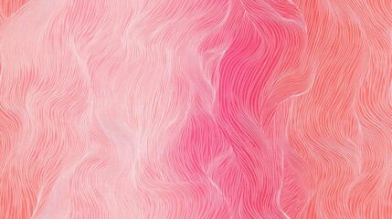 Obraz premium Abstract Pink Wave Lines Background Pattern - Modern Design