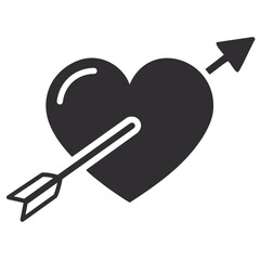 heart and arrow