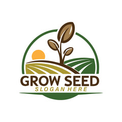 amazing agriculture processing logo for your farm or company