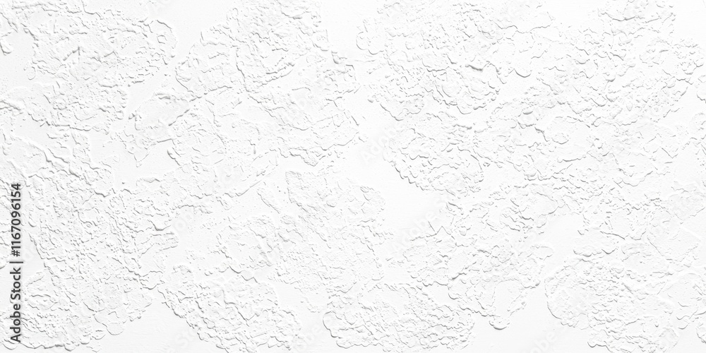 Poster white wall with a pattern of white dots