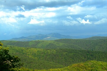 landscape in the mountains