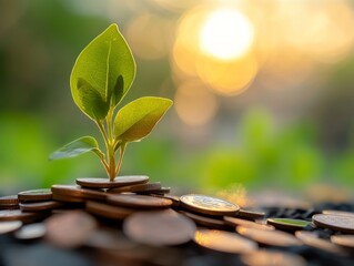 Corporate finance and budget planning  calculating income, expenses, and strategic investments