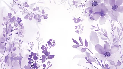 Foto auf Acrylglas Schmetterlinge im Grunge  Watercolor, light purple paint stain on a white background, in the style of clipart. --ar 169 --style raw --v 6.1 - Upscaled (Creative) by @Creator Tools (relaxed)  © Invo1