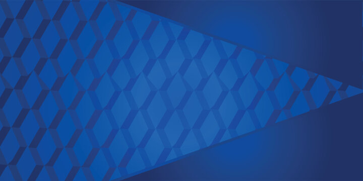 Luxury blue background with golden line