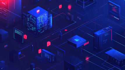 AI-based network defense system that detects, adapts, and mitigates cyber threats, ensuring continuous protection of data and infrastructure.
