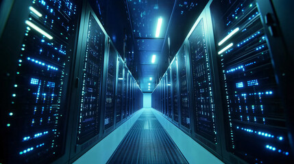 AI-based network optimization that adjusts routing protocols to ensure maximum efficiency, speed, and reliability in data transfer.