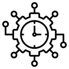 management system single icon