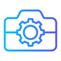 camera gradient icon