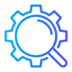 configuration gradient icon