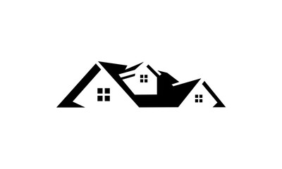 real estate house logo